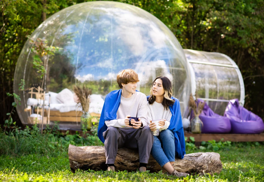 inflatable bubble dome tent